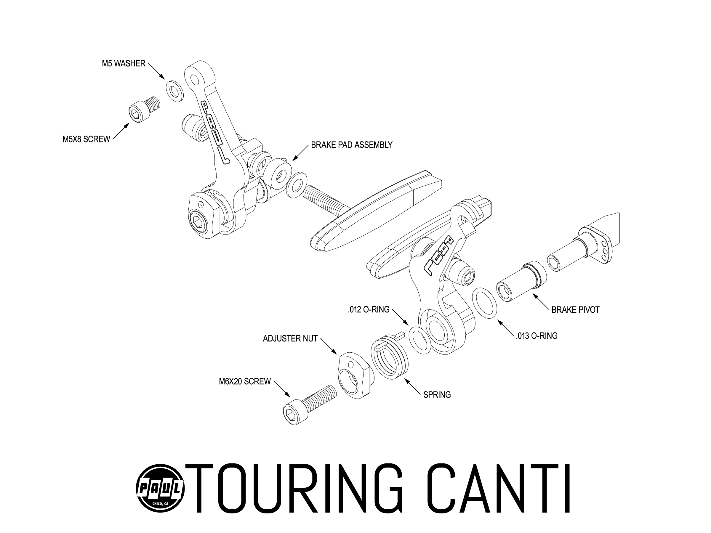 Touring Cantilever – Paul Component Engineering