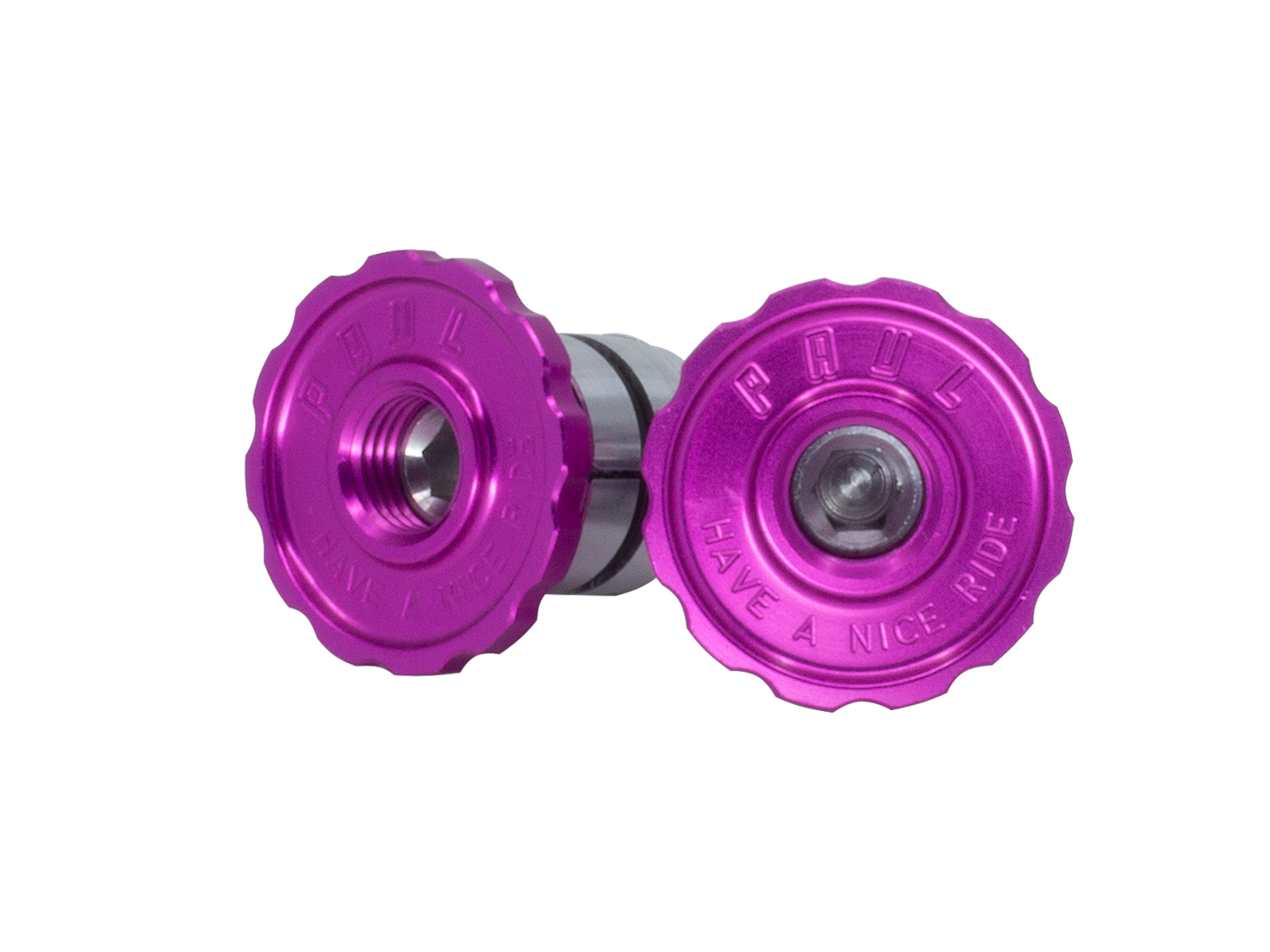PAUL COMPONENT Bar Endsバーハンドルエンド パープル Bar End Plugs – Paul Component Engineering