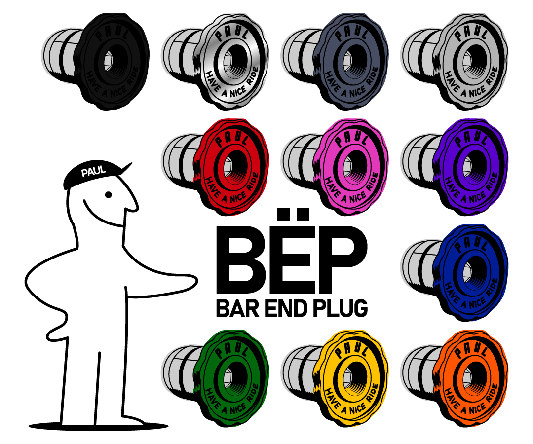 PAUL COMPONENT Bar Endsバーハンドルエンド パープル Bar End Plugs – Paul Component Engineering